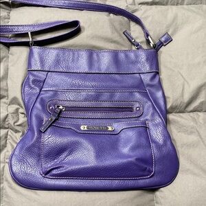 Elegant Purple Crossbody Bag
